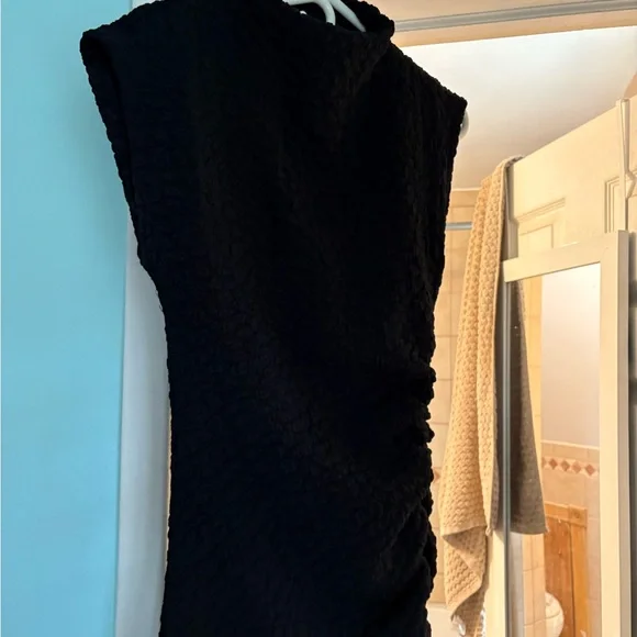 Anthropologie Black Midi Dress - Picture 4 of 4